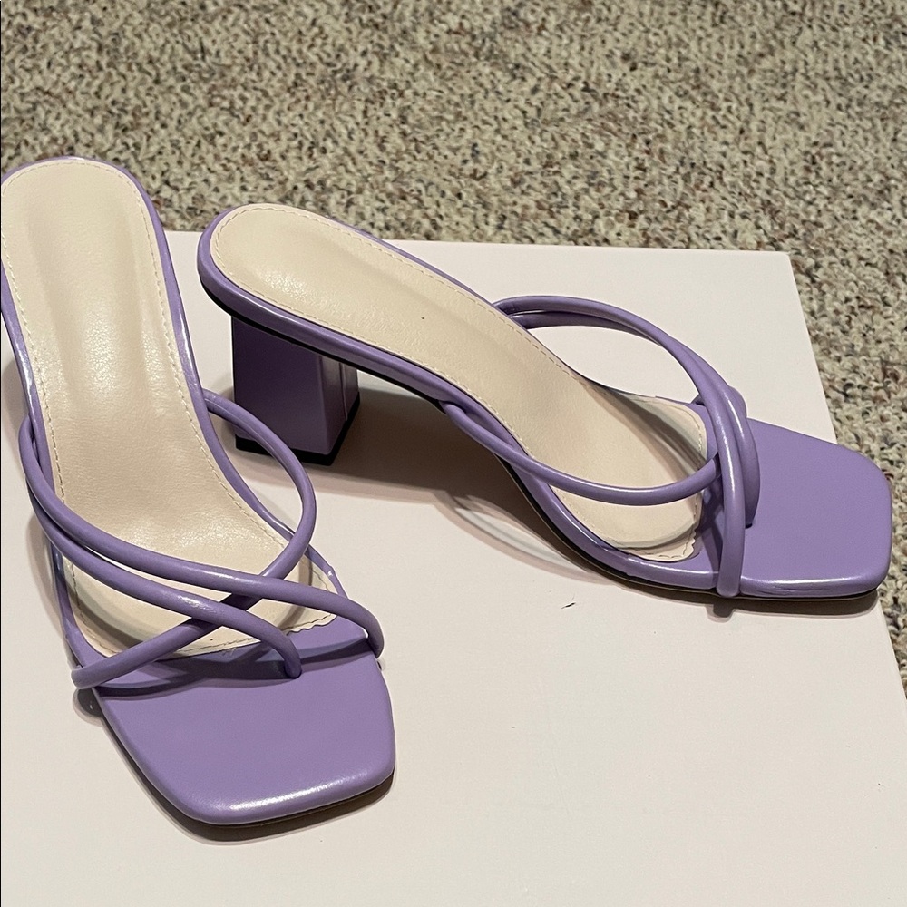 Elegant Lavender Women's Heels
